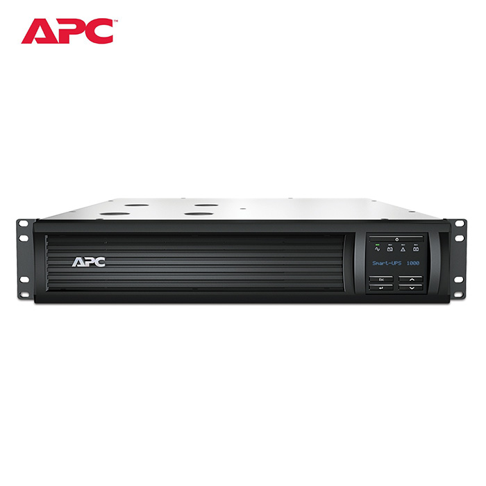 เครื่องสำรองไฟ APC Smart-UPS 700 Watts 1000VA LCD RM 2U 230V 